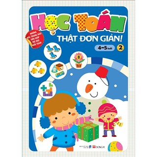 Sách - Học toán thật đơn giản (4-5 tuổi) T2 - Xanh dương
