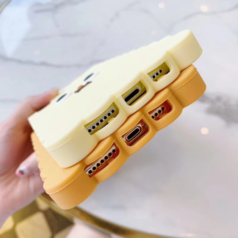 Ốp Điện Thoại Nhựa Mềm Hình Bánh Quy Cho iPhone14 13 12 Mini 11 PRO MAX 6 / 6s / 8plus X / XS XR XSMAX # HG778