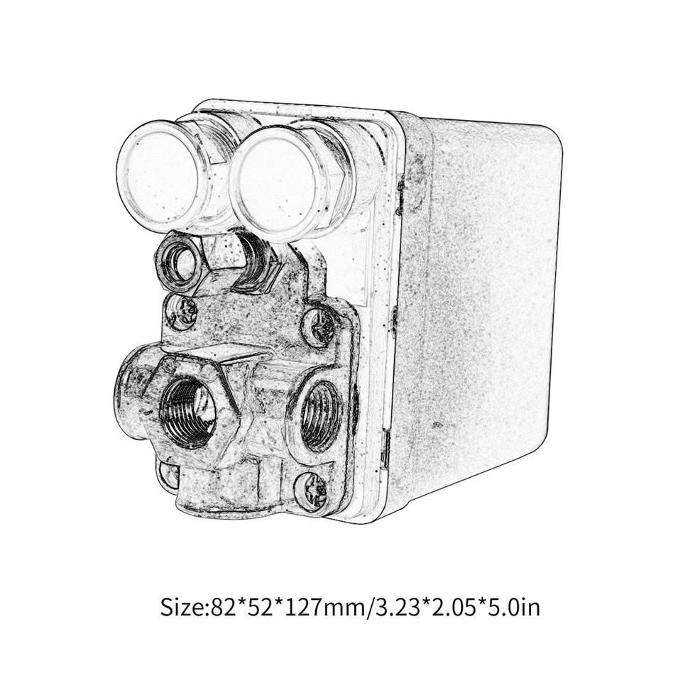 Van Điều Khiển Áp Suất Không Khí 90 Psi - 120 Psi | BigBuy360 - bigbuy360.vn