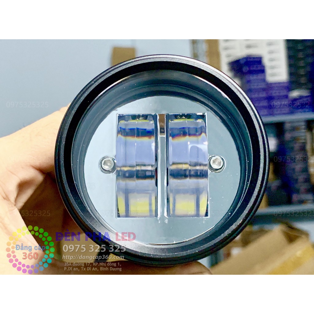 Kenzo M4s 40W - mẫu 2020 - đèn trợ sáng chuyên cos chiếu gần, không gây chói phương tiện ngược chiều - M4s