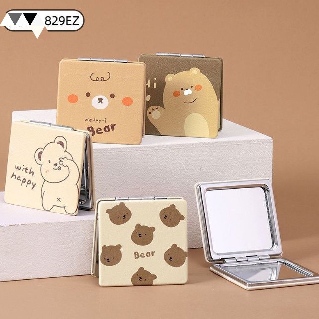 Gương Gấp Mini 2 Mặt Siêu Cute Tiện Lợi