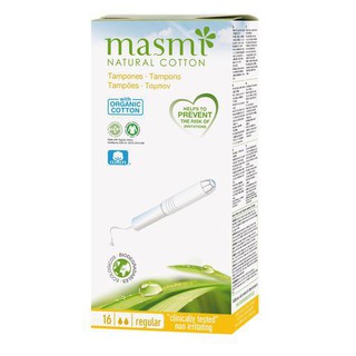 Tampon có cần đẩy 1,2,3,4 giọt hữu cơ Masmi