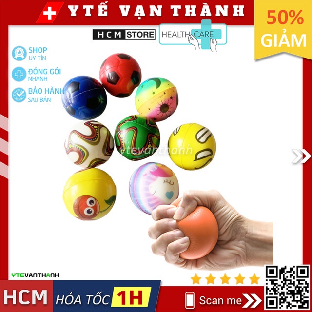 ✅ Banh Đặc Tập Cơ Tay | Bóng Xốp Tập Vật Lý Trị Liệu, Tai Biến -VT0225