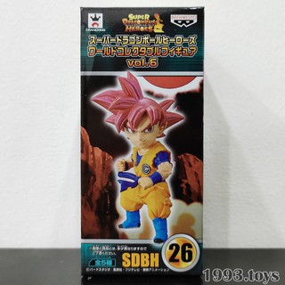 [New] Mô hình chính hãng Banpresto figure Dragon Ball Heroes WCF vol.6 - Son Goku Super Saiyan God SDBH26