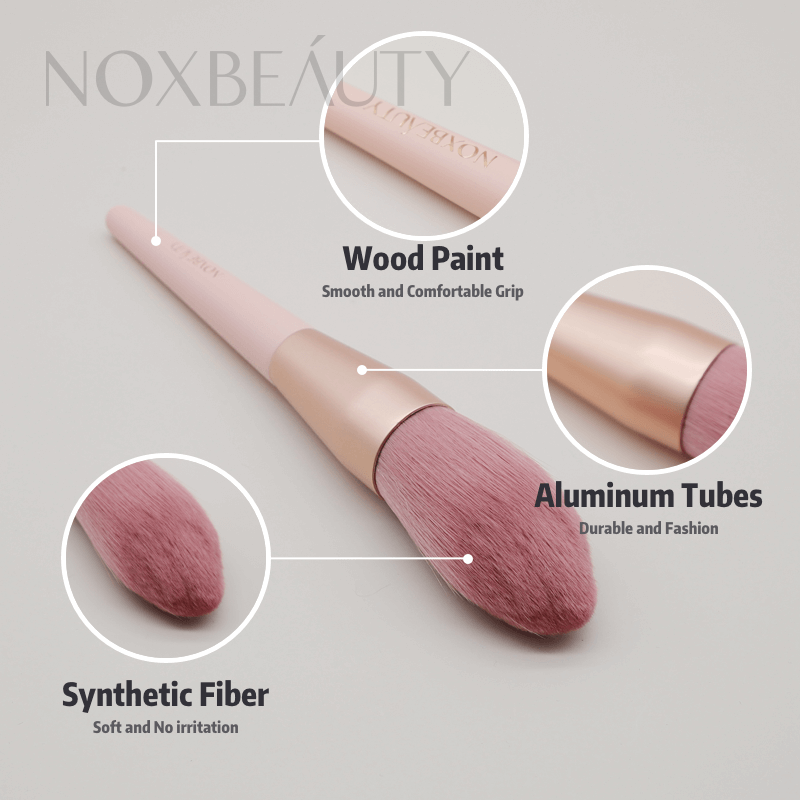 Bộ 12 cọ trang điểm NOX đánh phấn mắt kẻ viền môi đánh phấn má hồng chuyên nghiệp