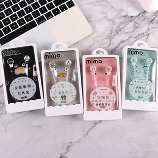 tai nghe lợn kèm lịch mi-421 tai nghe cute tai nghe dễ thương