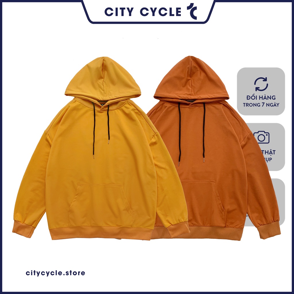 Áo Hoodie nam nữ Oversize City Cycle - Áo nỉ có mũ  Unisex Local Brand