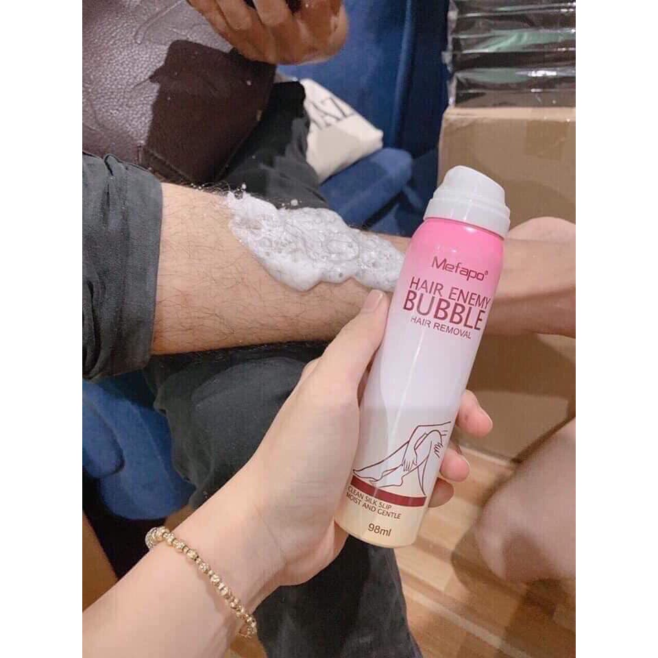 Xịt Tẩy Lông Cấp Tốc Không Đau Mefapo Hair Enemy Bubble - Dạng Bọt | BigBuy360 - bigbuy360.vn