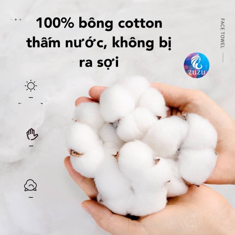 CUỘN 60 KHĂN MẶT 20X20 khô tẩy trang đa năng .Khăn lau mặt khô dùng 1 lần MẶT NHÁM VÊ SINH VÀ KHÔNG BỊ XỔ BÔNG