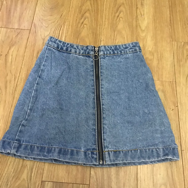 Chân váy jean thanh lý