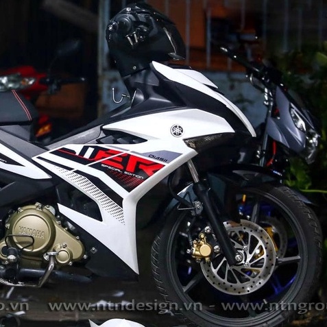Tem Rời Yamaha Exciter 150 2021 Trắng Đỏ