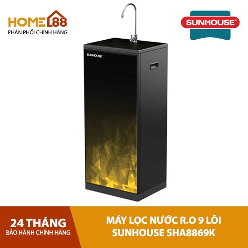 Máy lọc nước R.O 9 lõi SUNHOUSE SHA8869K chính hãng giá tốt