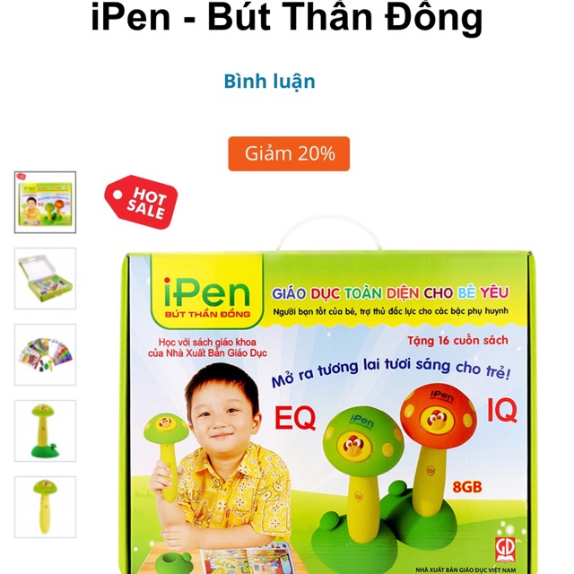 Bút Thần Đồng IPEN