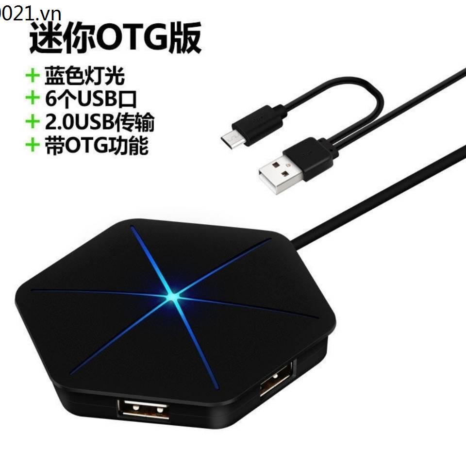 Bộ Chia Cổng Usb Mở Rộng Có Thẻ Âm Thanh Tai Nghe