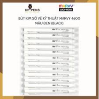 Bút vẽ kĩ thuật marvy 4600 màu đen