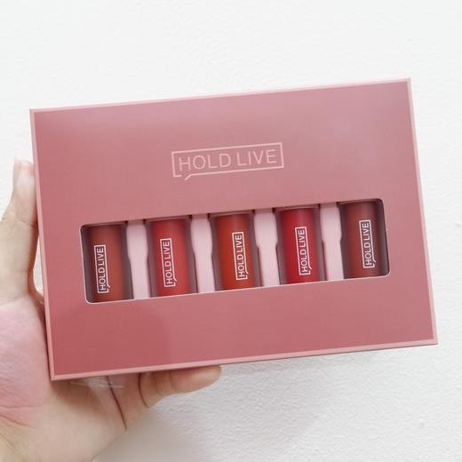 [HOT] ❝Set 5 Son Kem Nhung 𝙃𝙊𝙇𝘿 𝙇𝙄𝙑𝙀 Light Matte Lip Glaze  No.HL231❞