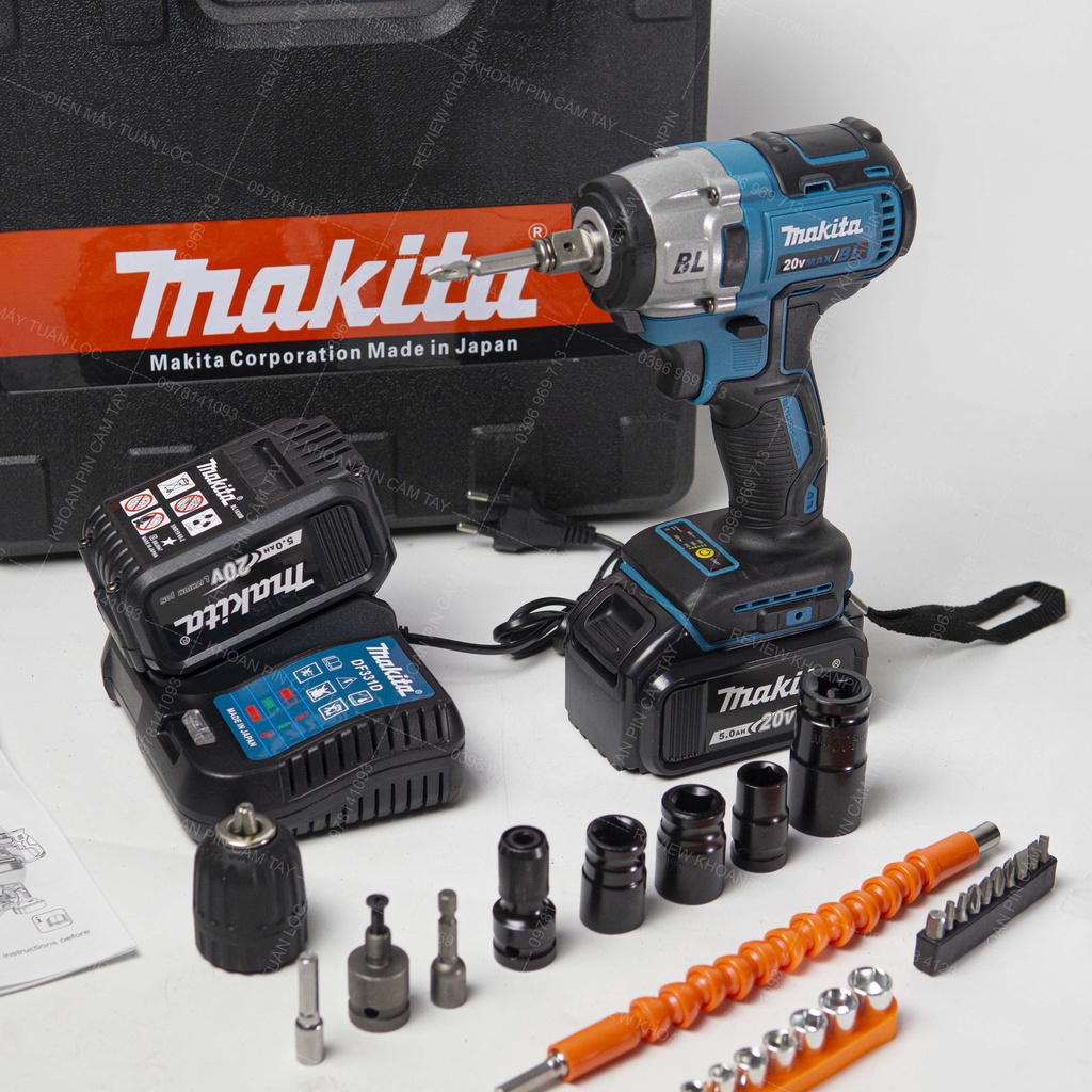 Máy Siết Bulong Makita DF331D 20v Động cơ Không chổi than,