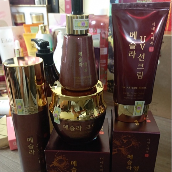 Bộ mỹ phẩm sạch nám, chuyên sâu, truy vết tế bào nám  hoàn hảo Hàn quốc