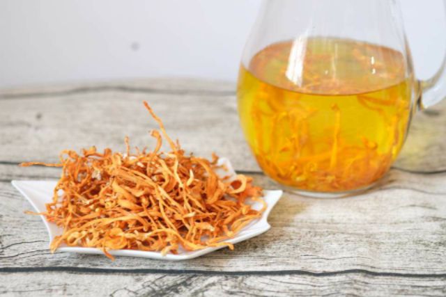 Nấm Đông Trùng Hạ Thảo (Hàng thơm, vàng, đẹp) 100g | BigBuy360 - bigbuy360.vn