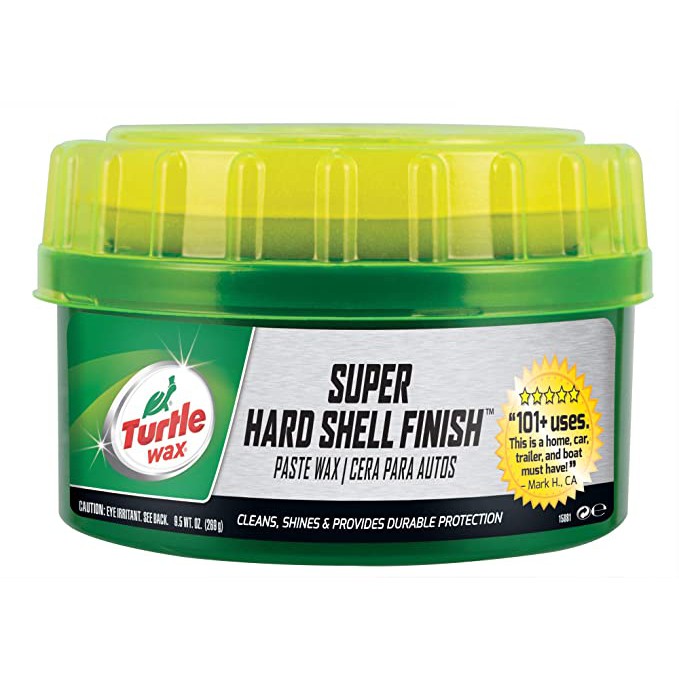 WAX TĂNG ĐỘ BÓNG, BẢO VỆ BỀ MẶT TURTLE WAX SUPER HARD SHELL PASTE WAX 01233 270G