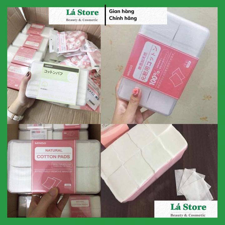 Hộp Bông Tẩy Trang Miniso 1000 Miếng