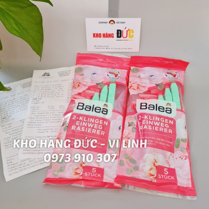 (Đủ Bill)Gel Bọt cạo lông Balea rasier Đức- Bộ dọn lông, Kho Hàng Đức