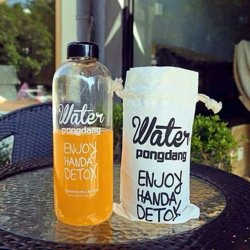 BÌNH DETOX WATER PONGDANG KÈM TÚI ĐỰNG (600ml và 1000ml)