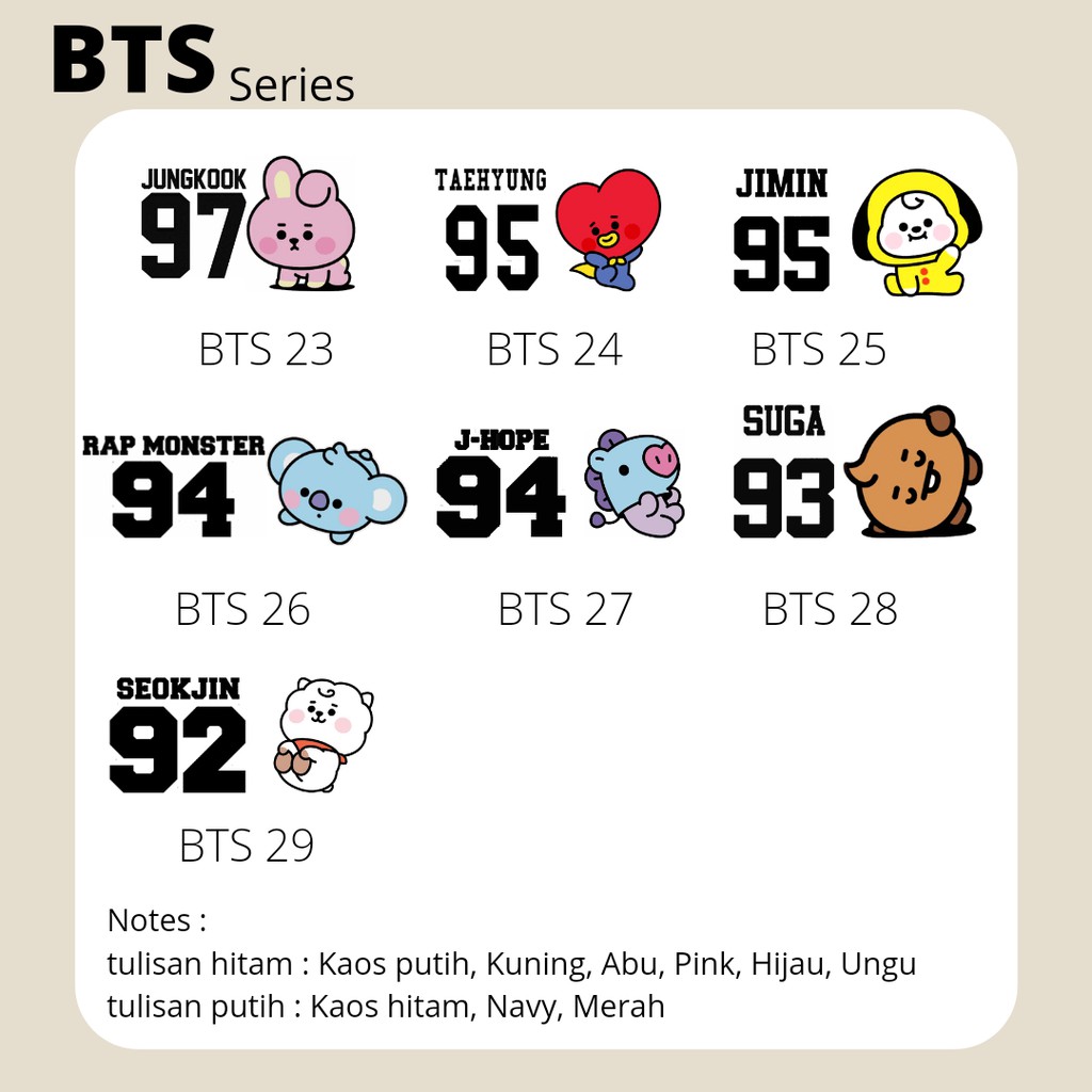 Áo Hoodie Họa Tiết Hoạt Hình Bt21 23 / Jumper Cooky Jungkook 97 / Sweater Thời Trang Hàn Quốc Cho Nam Và Nữ 8 - Bts Bt21