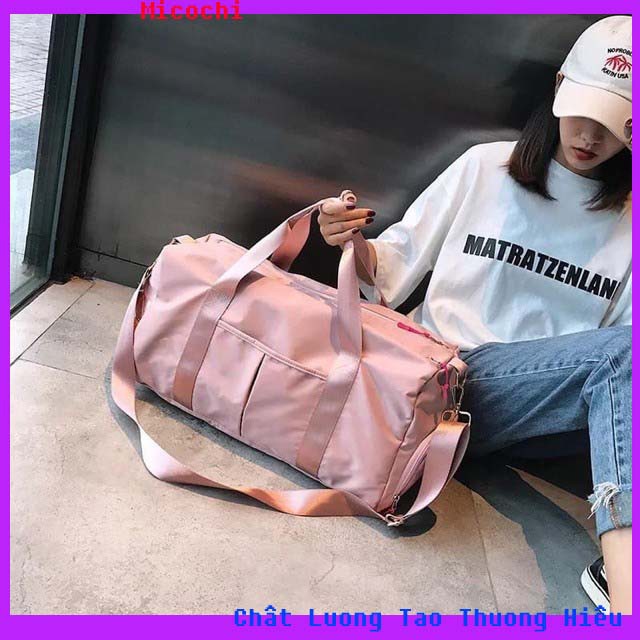Túi Du Lịch Pink Size Đại Tập Gym Đựng Đồ Cá Nhân Tiện Lợi DL02