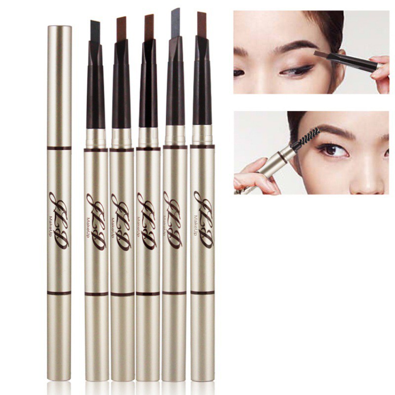 (hàng Mới Về) Bút Kẻ Lông Mày Tự Động Lâu Trôi Chống Thấm Nước Với 4 Màu Lựa Chọn