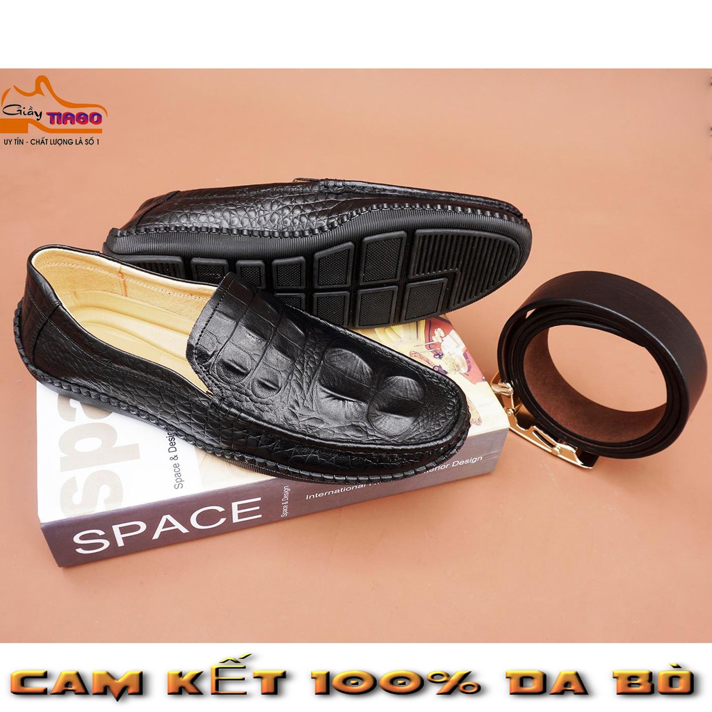 giày mọi nam da bò cao cấp cs01