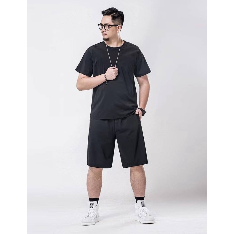 Plus Size!!!! Quần Short Thể Thao Dáng Rộng Thoáng Khí Có Size Lớn Dành Cho Nam 40-140KG