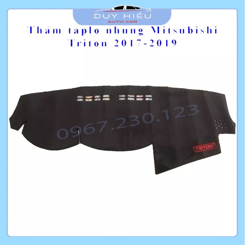 Thảm chống nóng tablo Trion 2016-2020 chất liệu lông cừu Hàn Quốc đẹp siêu cấp chuẩn form chọn đời xe