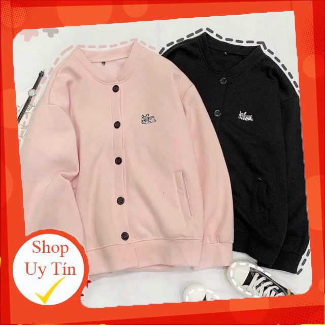 Áo khoác cardigan unisex form rộng nam nữ hình con gấu chất nỉ ngoại bao đẹp Liên hệ