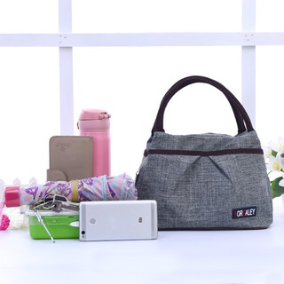 Túi vải denim mới không thấm nước dày túi xách tay cho mẹ xách tay túi vải nhỏ túi xách tay hộp đựng đồ ăn trưa túi |