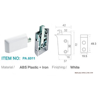 Pát treo tủ bếp trên ( bas treo tủ bếp) PA6011