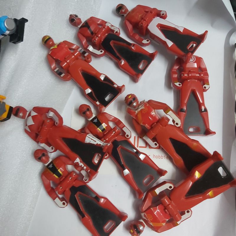 Đồ Chơi Ranger Key Hàng Cũ Trầy Sơn Rách Decal - Siêu Nhân Hải Tặc Gokaiger