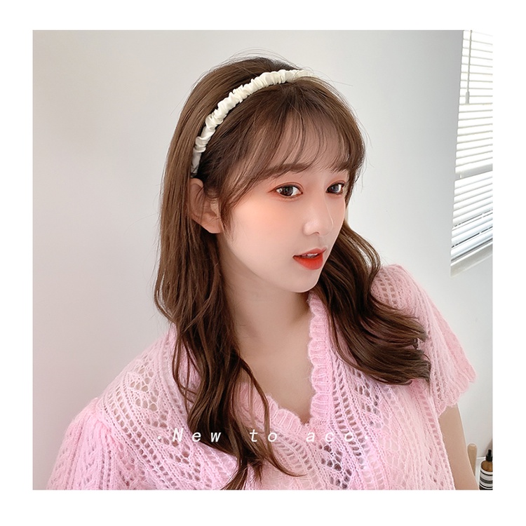 Bờm cài tóc nhiều màu sắc bản nhỏ cute dễ thương Băng đô cài tóc BT12