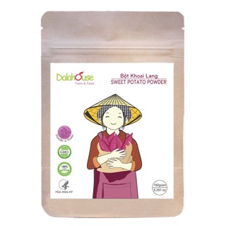 Bột Khoai Lang Tím Dalahouse 50g / Hỗ Trợ Đường Ruột / EatClean & Healthy