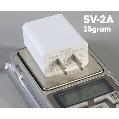 Củ sạc USB 5V 1A 2A cho thiết bị điện 5W 10W