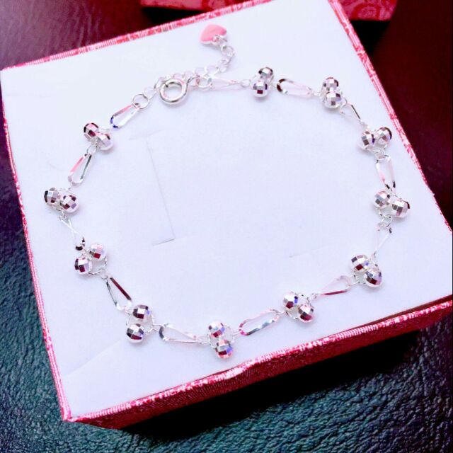 Lắc tay nữ bạc cao cấp