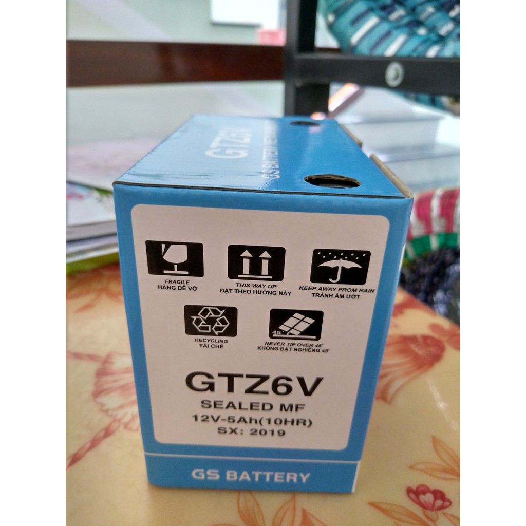 Ắc Quy GS GTZ6V (12V5AH)