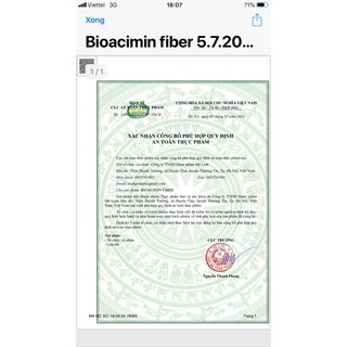Chất xơ Bio acimin Fiber