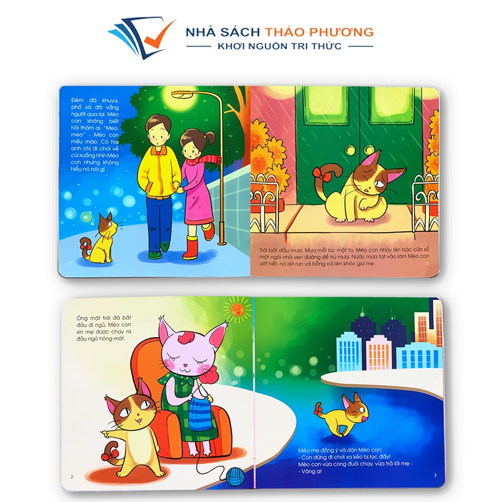 Sách - Truyện tranh giáo dục kỹ năng sống cho trẻ em (Bộ 10 cuốn)