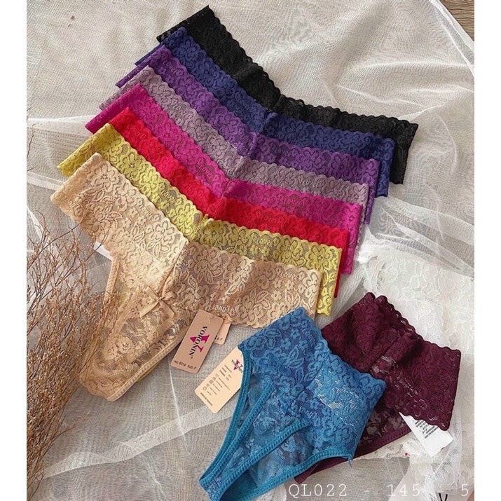Quần Lót Lọt Khe Ren Sexy Lọt Khe Thông Hơi gợi cảm ôm dáng dạo đường cong quyến rũ QL7