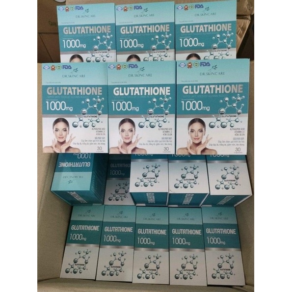 Viên uống Glutathione 1000mg trắng da .ngừa nám