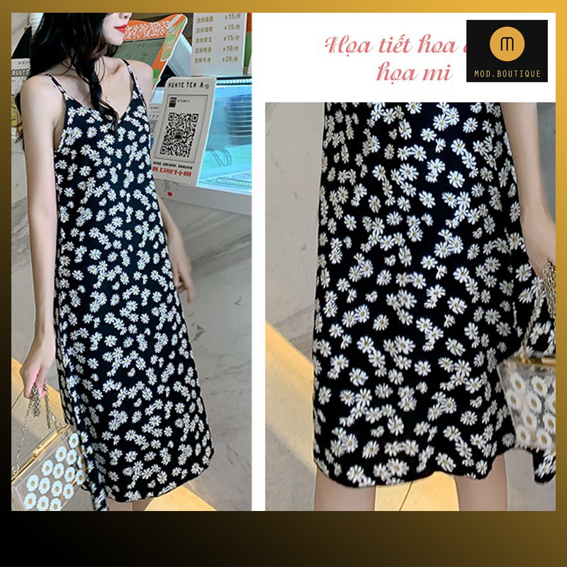Váy 2 Dây Hoa Nhí Chất Mịn Mát Dáng Suông Có Đủ Size V4 | BigBuy360 - bigbuy360.vn