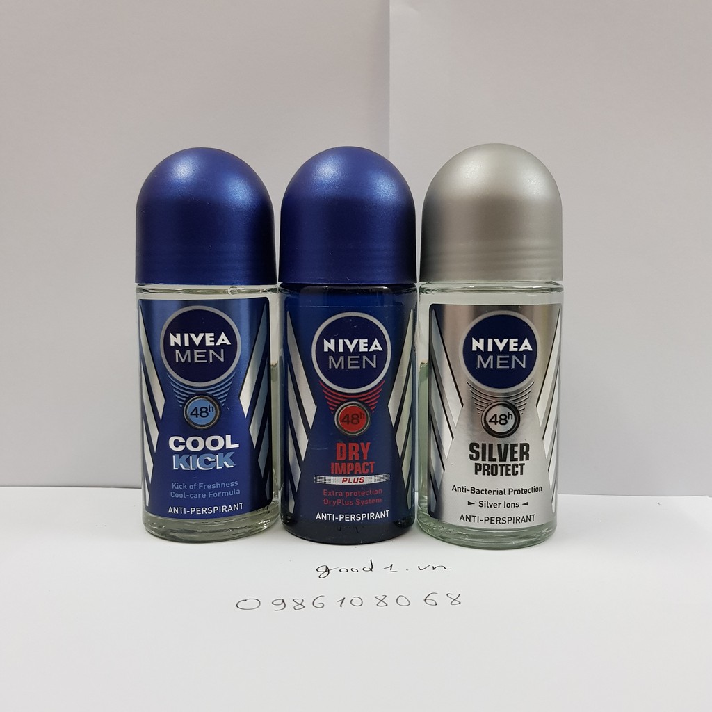 Lăn khử mùi Nivea men dạng nước 50ml- Đức