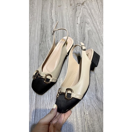 Cao gót bít mũi Việt Nam Xuất khẩu đế 3 phân