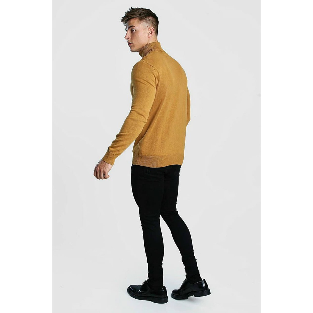 Áo len nam cổ lọ màu mới nhất 2020 - Hàng Cao Cấp VNXK